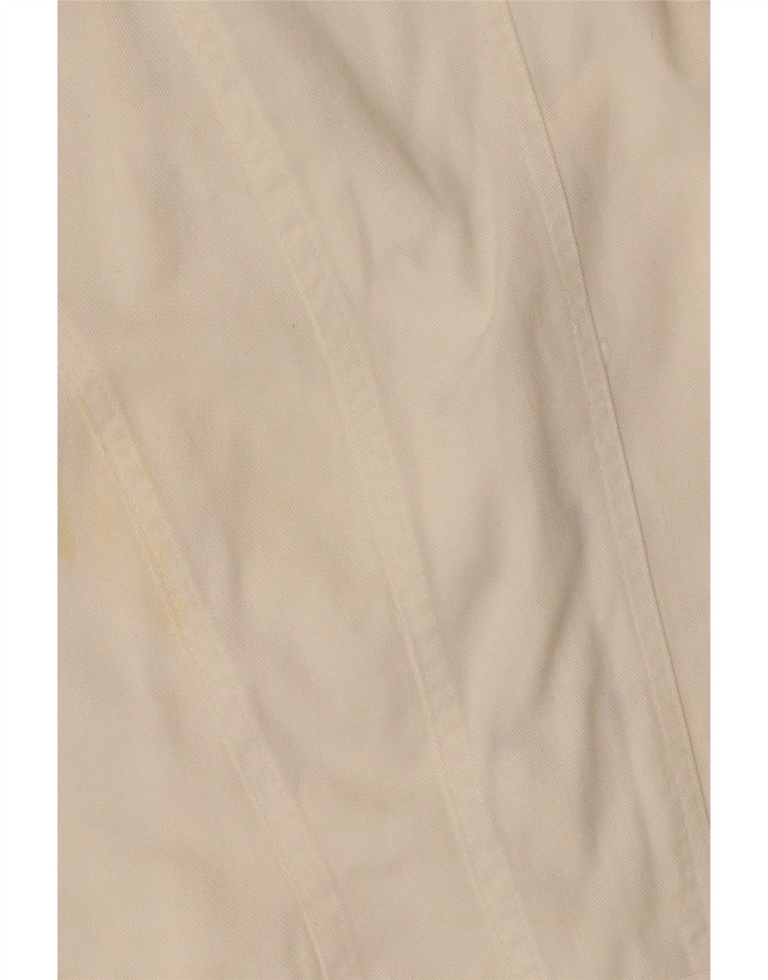 Vintage dame ærmeløs denimkjole UK 12 Medium White