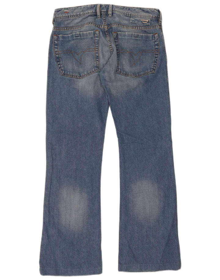 Diesel Herre Zathan Bootcut Jeans W31 L30 Blå Bomuld