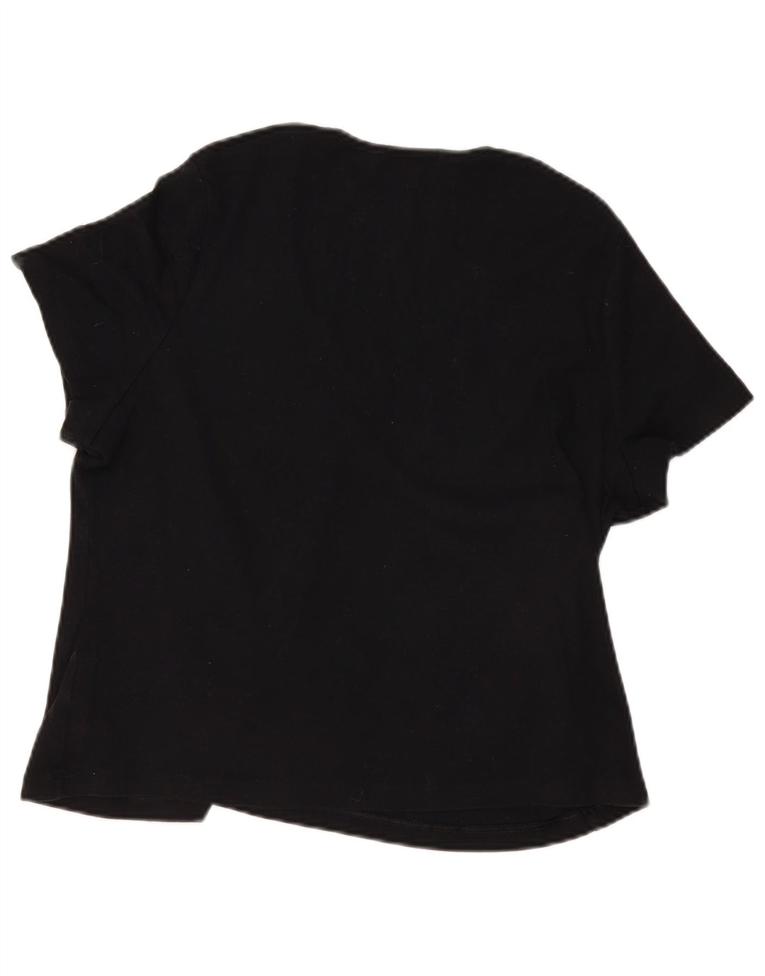 Marks & Spencer Damebluse Top UK 22 3XL Sort Bomuld
