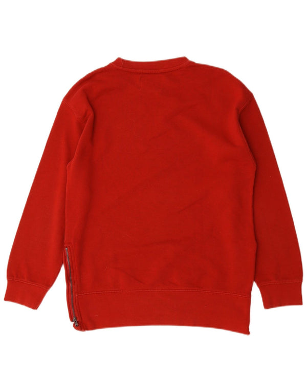 Zara Pige Sweatshirt Jumper 9-10 År Rød