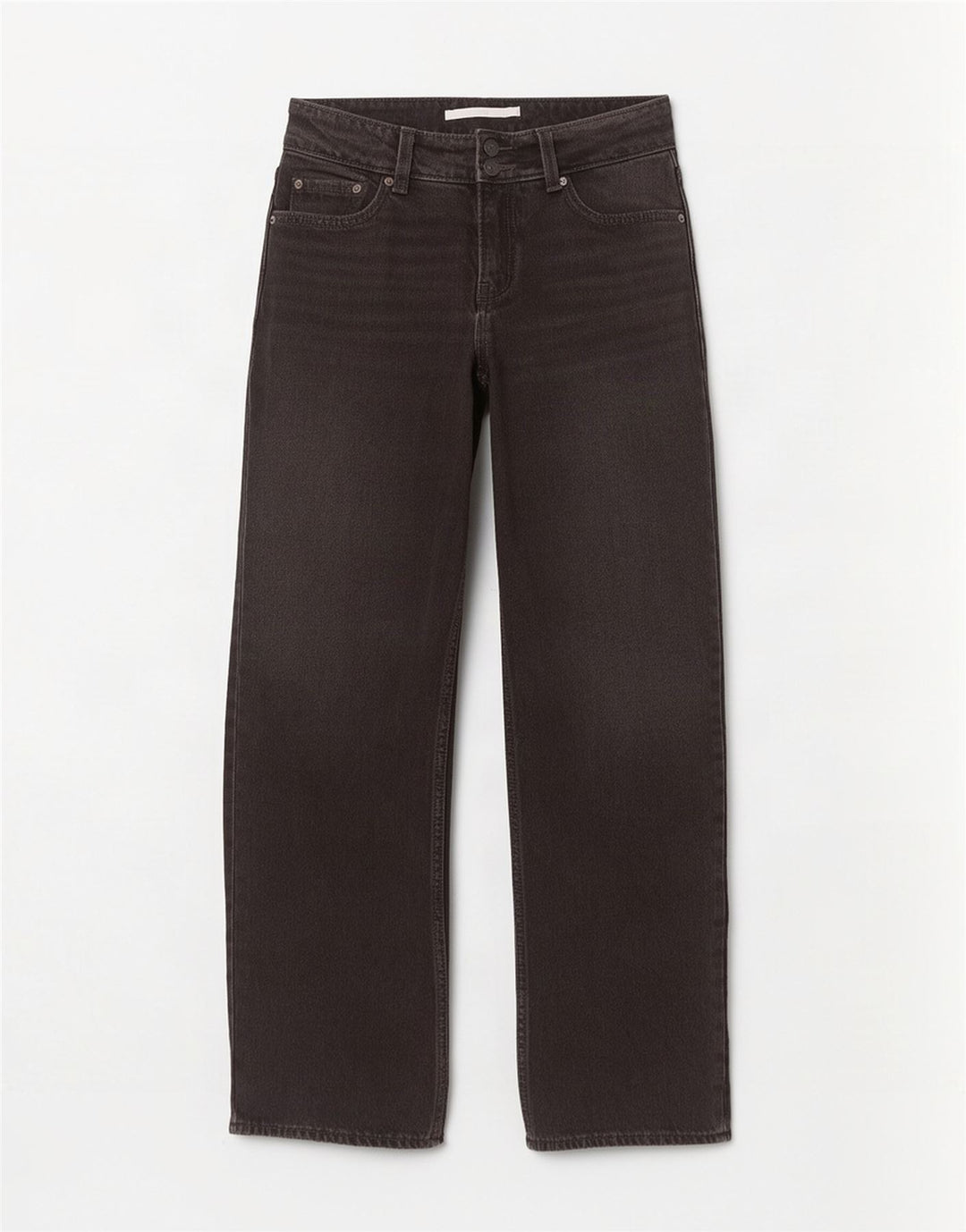 Levi's Kvinder Jeans med brede ben W24 L32 Sort