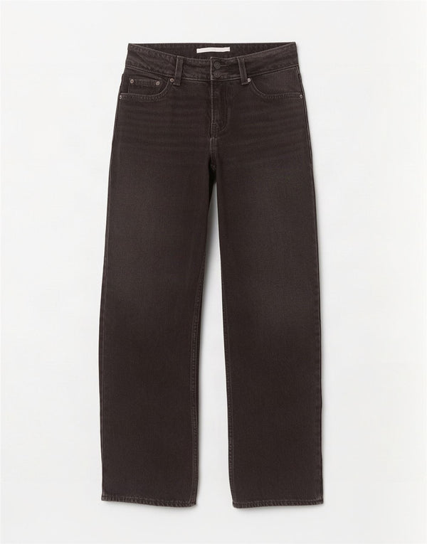 Levi's Kvinder Jeans med brede ben W24 L32 Sort