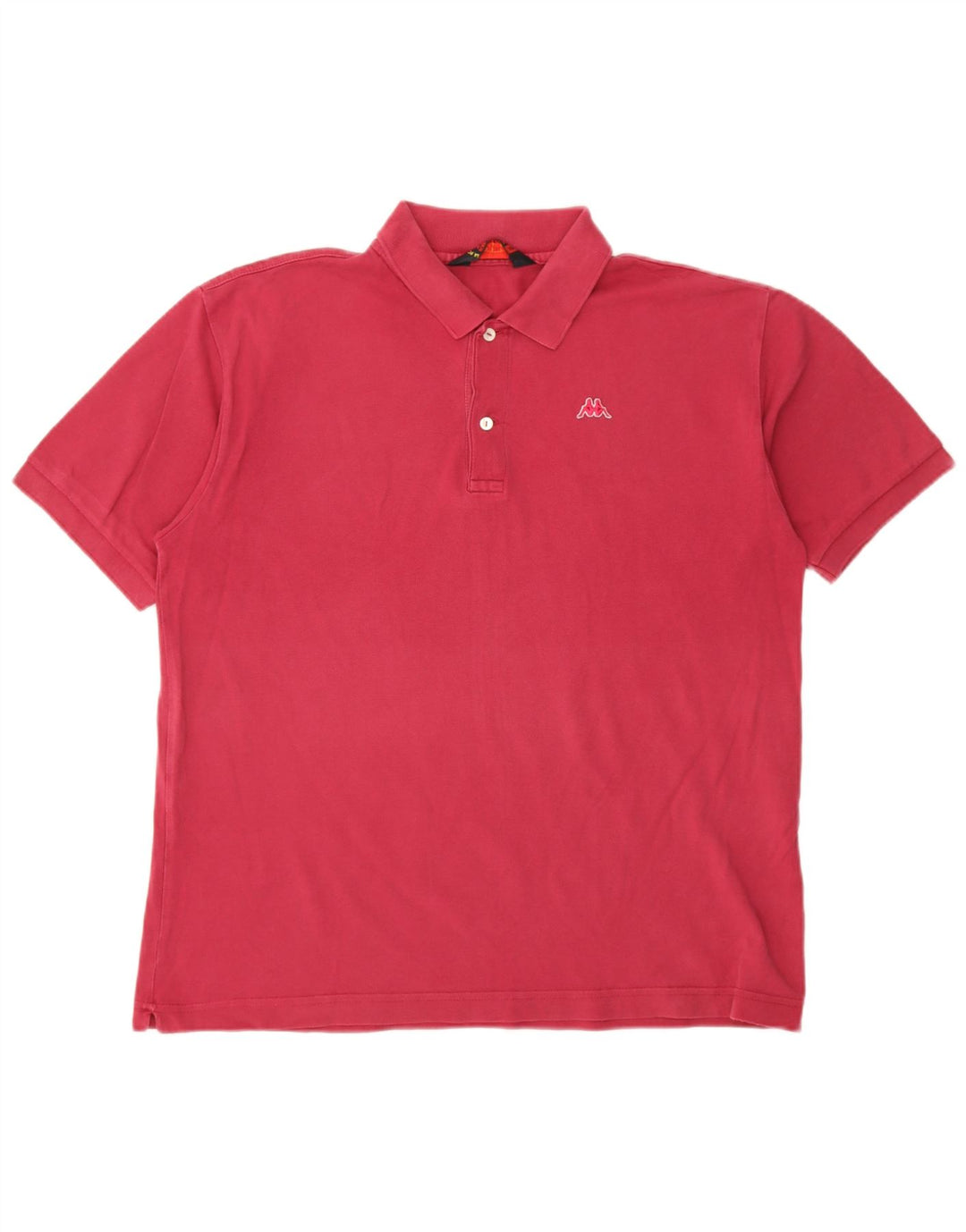 Kappa herre poloshirt XL Pink bomuld