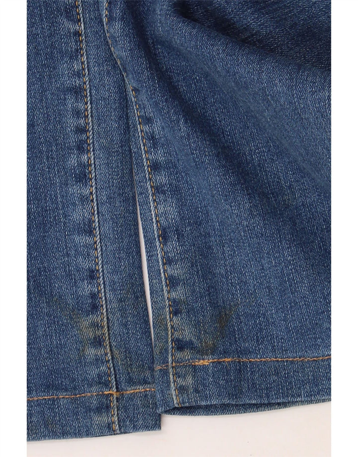 TRUSSARDI Dame Slim Jeans W31 L31 Blå Bomuld