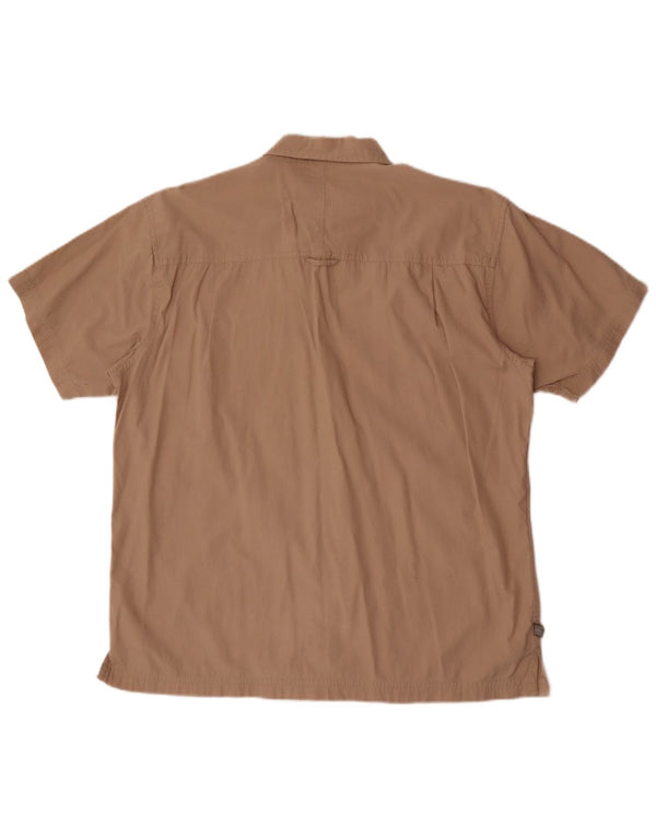 Mountain Warehouse Herre kortærmet Regular Fit skjorte stor beige