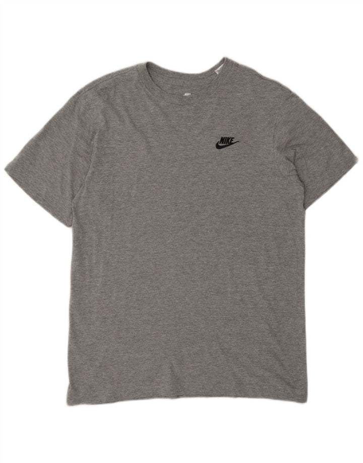 NIKE T-shirt top XS grå bomuld
