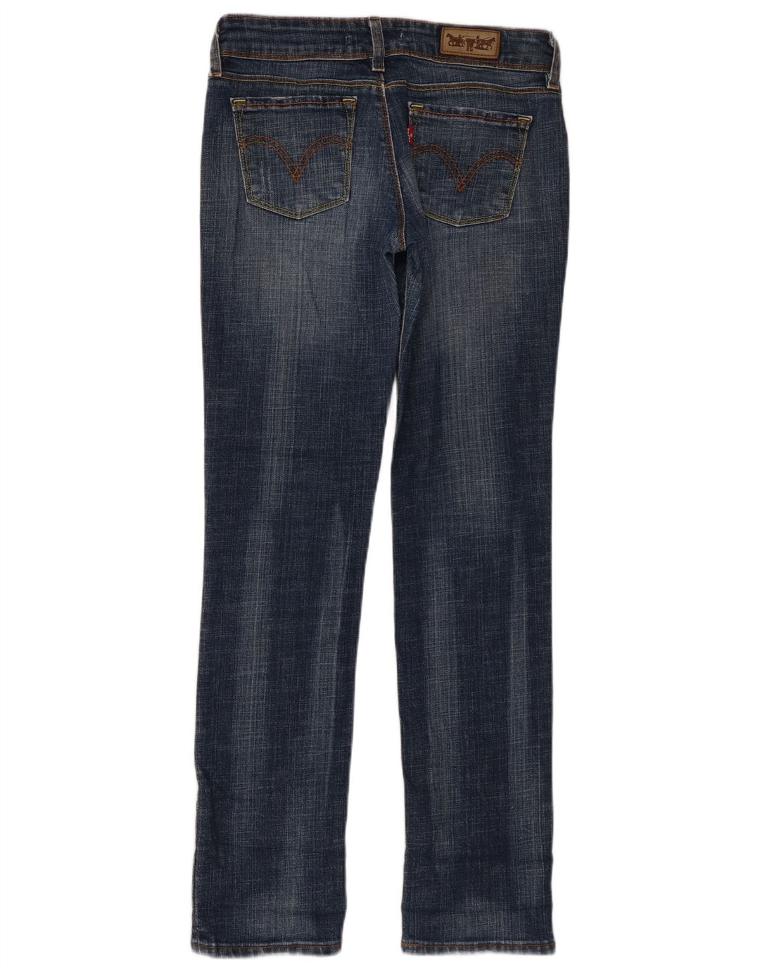Levi's Dame 571 Slim Jeans W28 L30 Blå Bomuld
