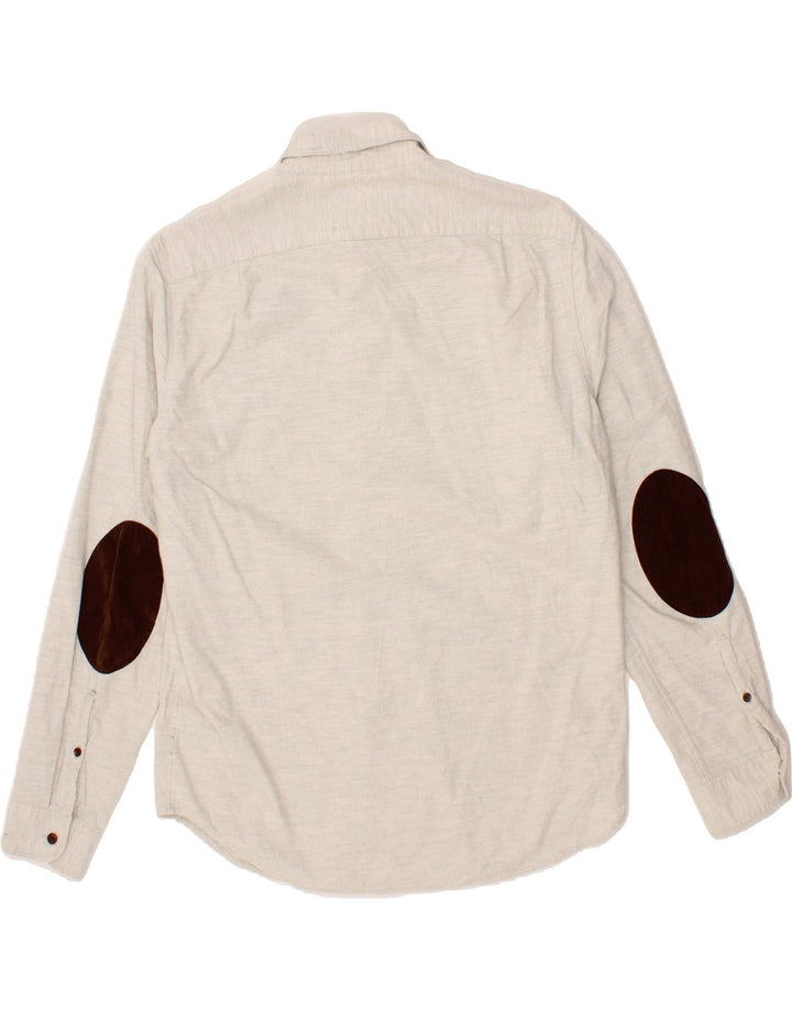 J. CREW Mens Shirt Medium Grey Cotton Vintage J. Crew and Second-Hand J. Crew from Messina Hembry 