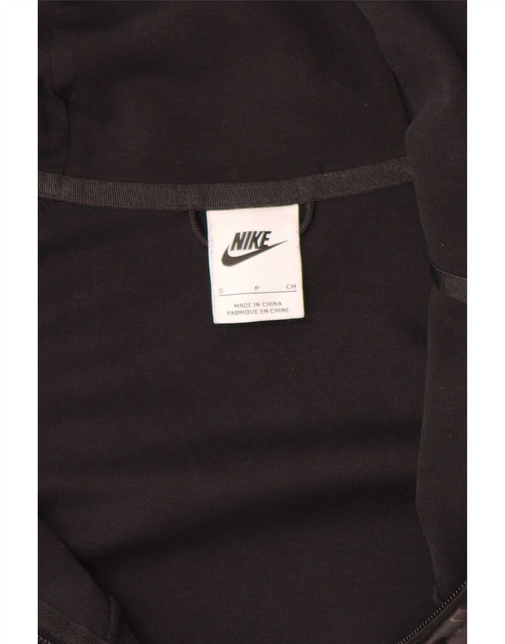 Nike Dame Oversized Hættetrøje Sweater UK 10 Lille Sort