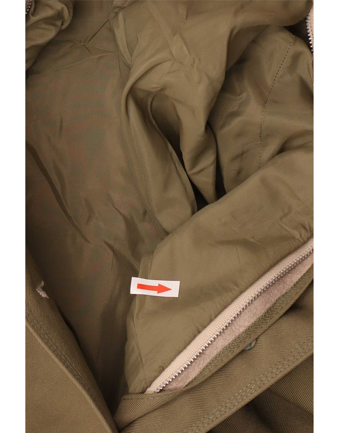 Dunnimac Dame Overfrakke UK 14 Medium Khaki Polyester
