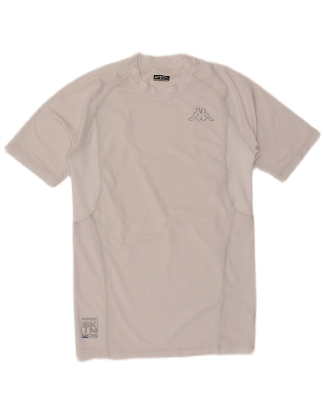 Kappa Herre T-Shirt Top Lille Hvid Polyester