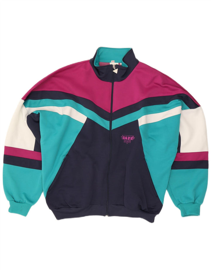 Jako Herre grafisk træningsdragt Topjakke 2XL Flerfarvet Colourblock