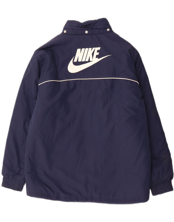 Nike drenge grafisk polstret jakke 12-13 år stor marineblå polyester