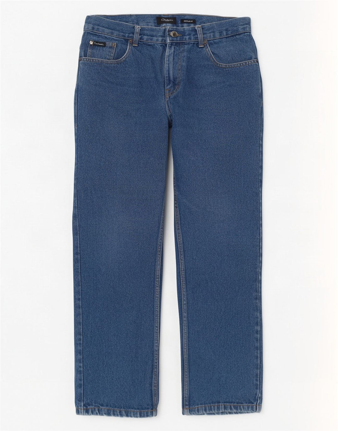Pierre Cardin Herre Regular Fit Straight Jeans W34 L29 Blå Bomuld
