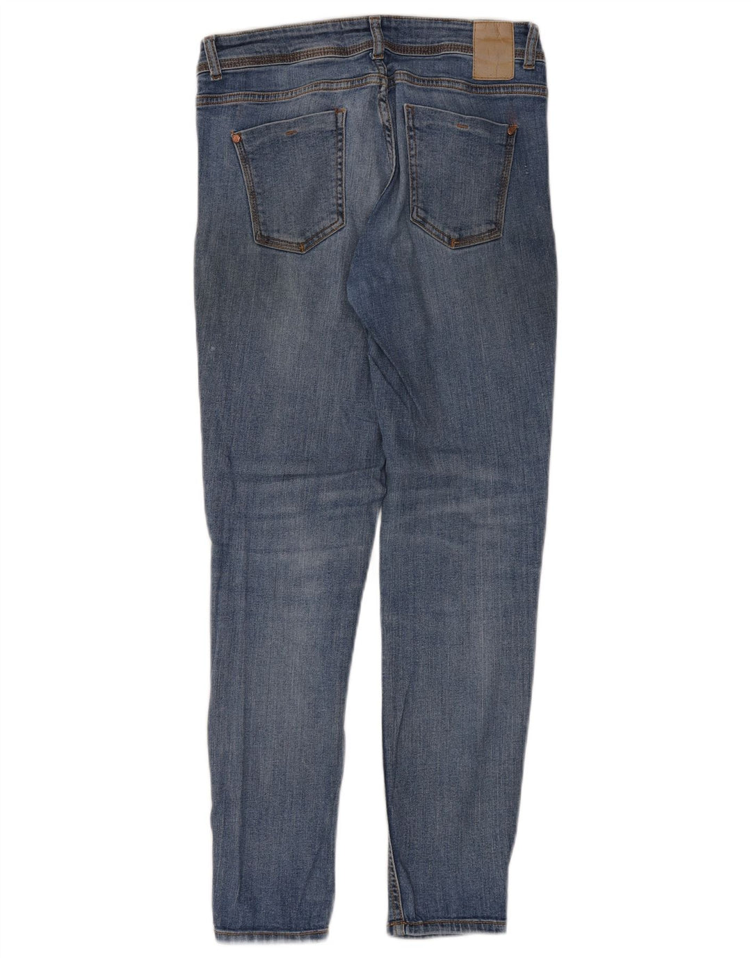 ZARA Dame Slim Jeans EU 38 Small W28 L30 Blå