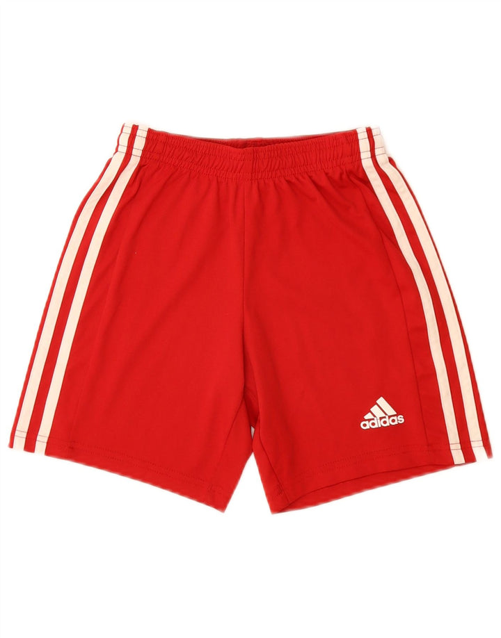 ADIDAS Aeroready Sportsshorts til drenge 9-10 år Rød polyester