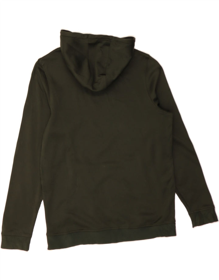 UNDER ARMOUR Mens Hoodie Jumper Medium Green Vintage Under Armour and Second-Hand Under Armour from Messina Hembry 