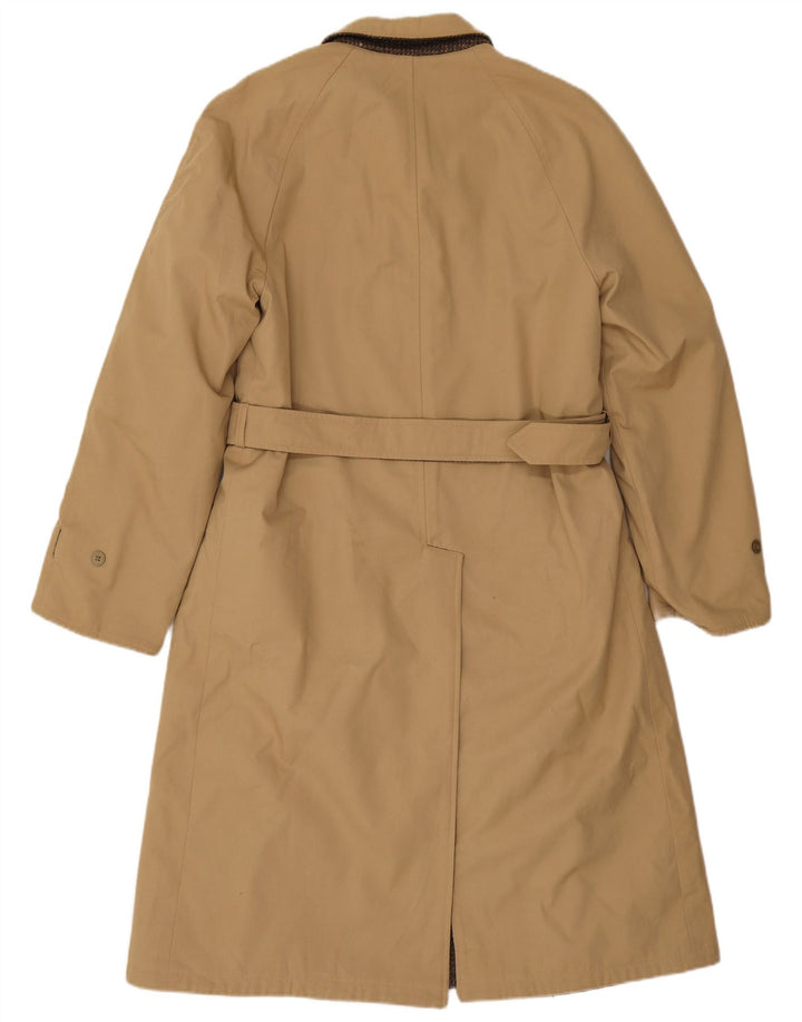 Diolen Herre Vendbar Overfrakke UK 36 Small Khaki Virgin Wool