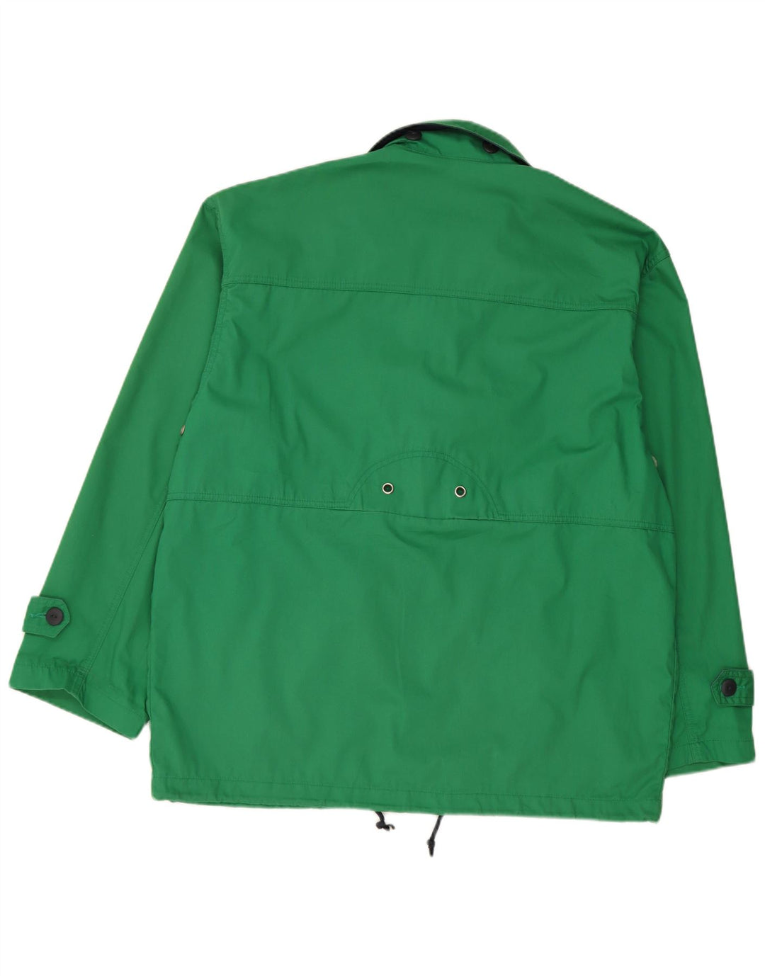 Vintage Herre Yachting Loose Fit Utility Jacket UK 38 Medium Green Polyester