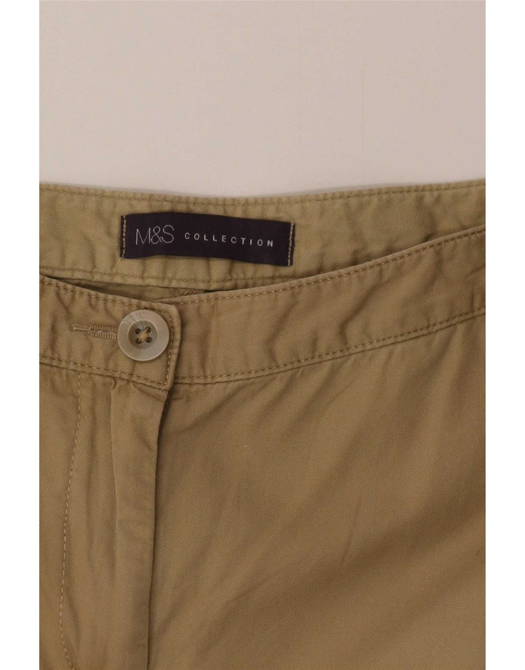 Marks & Spencer koniske Chinobukser til kvinder W28 L23 Beige