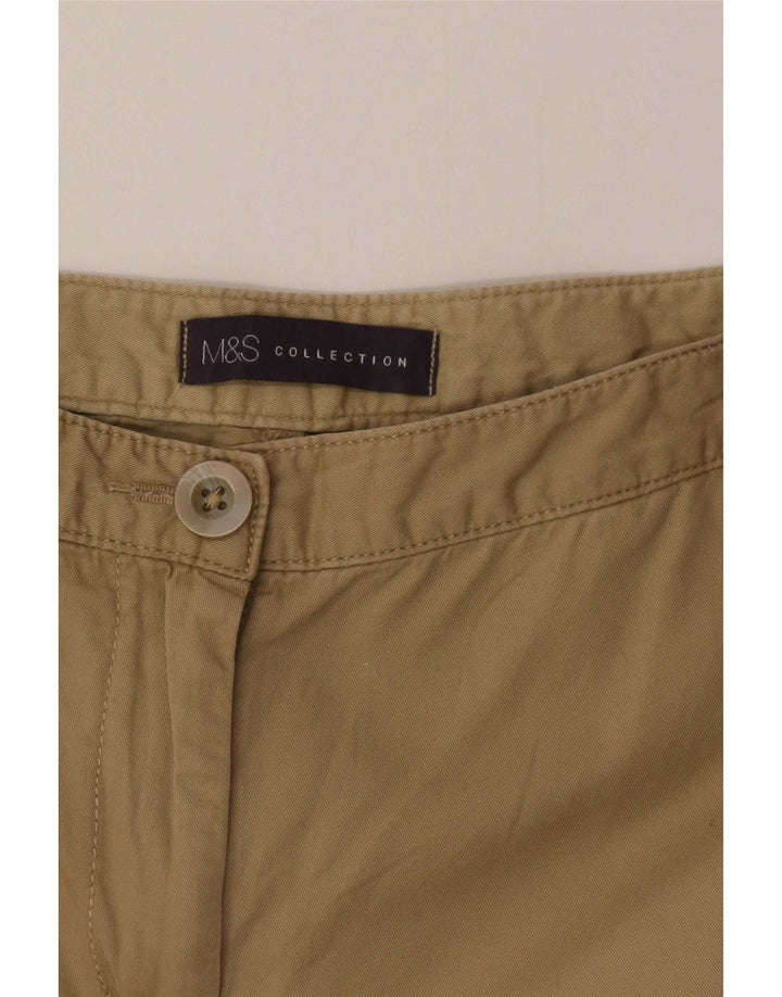 Marks & Spencer koniske Chinobukser til kvinder W28 L23 Beige