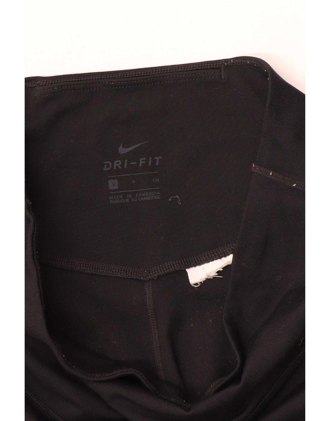 Nike Dame Dri Fit Leggings UK 10 Small Black