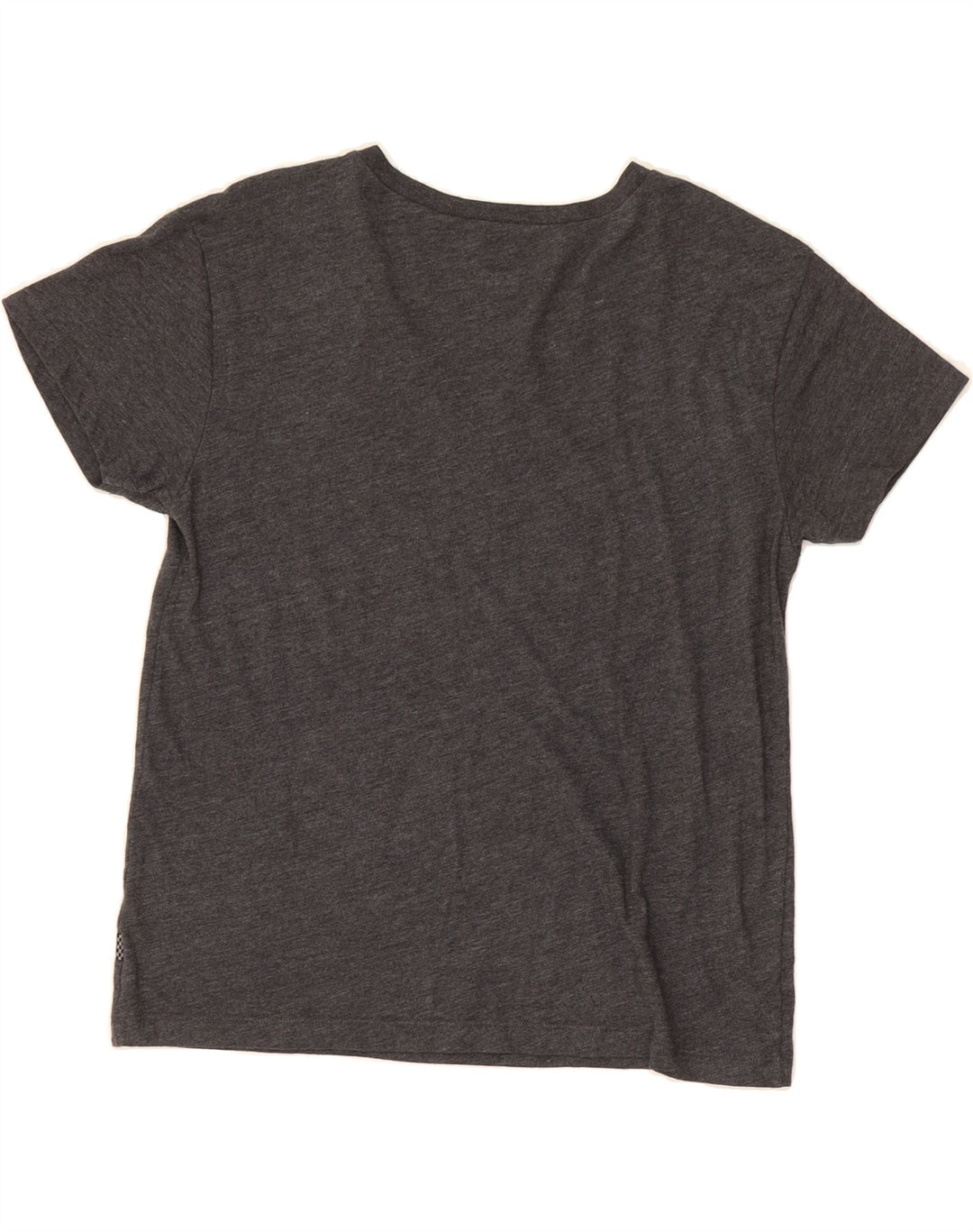 VANS Womens Graphic T-Shirt Top UK 14 Medium Black Vintage Vans and Second-Hand Vans from Messina Hembry 