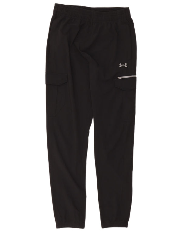 Under Armour Dame Cargo Træningsdragt Bukser Joggers UK 14 Large Black