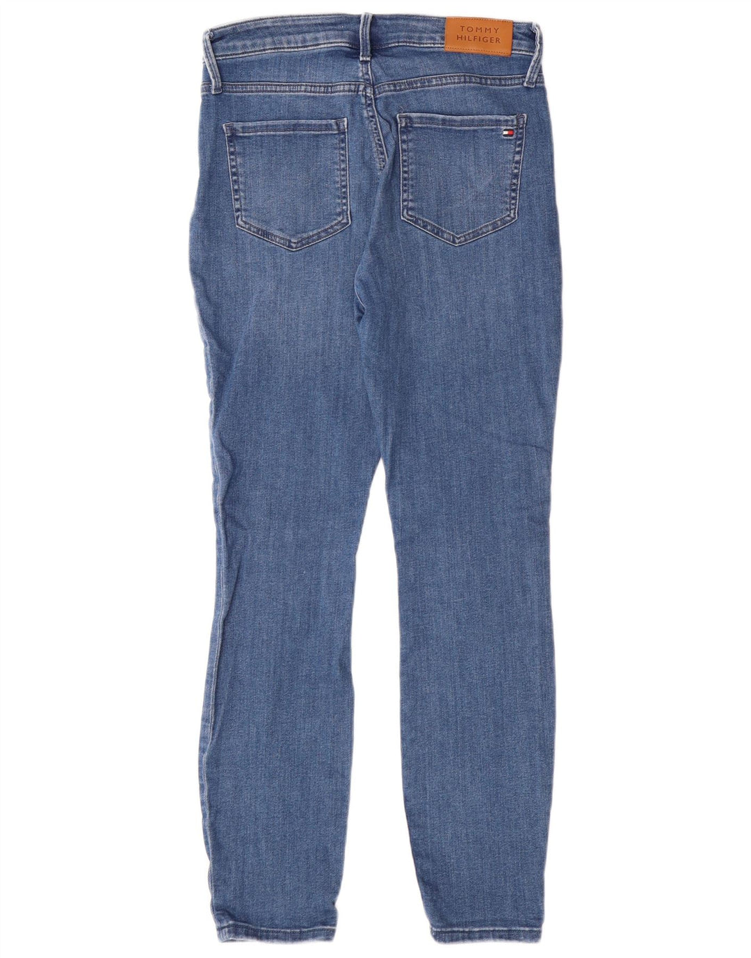 TOMMY HILFIGER Dame Harlem Skinny Jeans W29 L28 Blå Bomuld