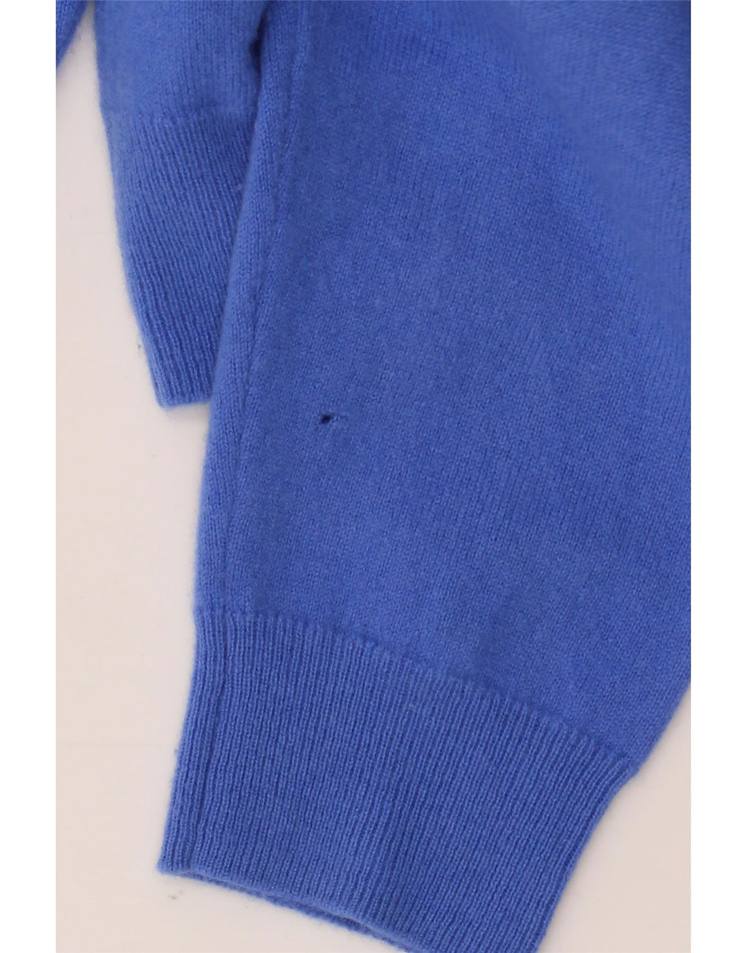 Massimo Dutti Herre Crew Neck Jumper Sweater XL Blå Uld