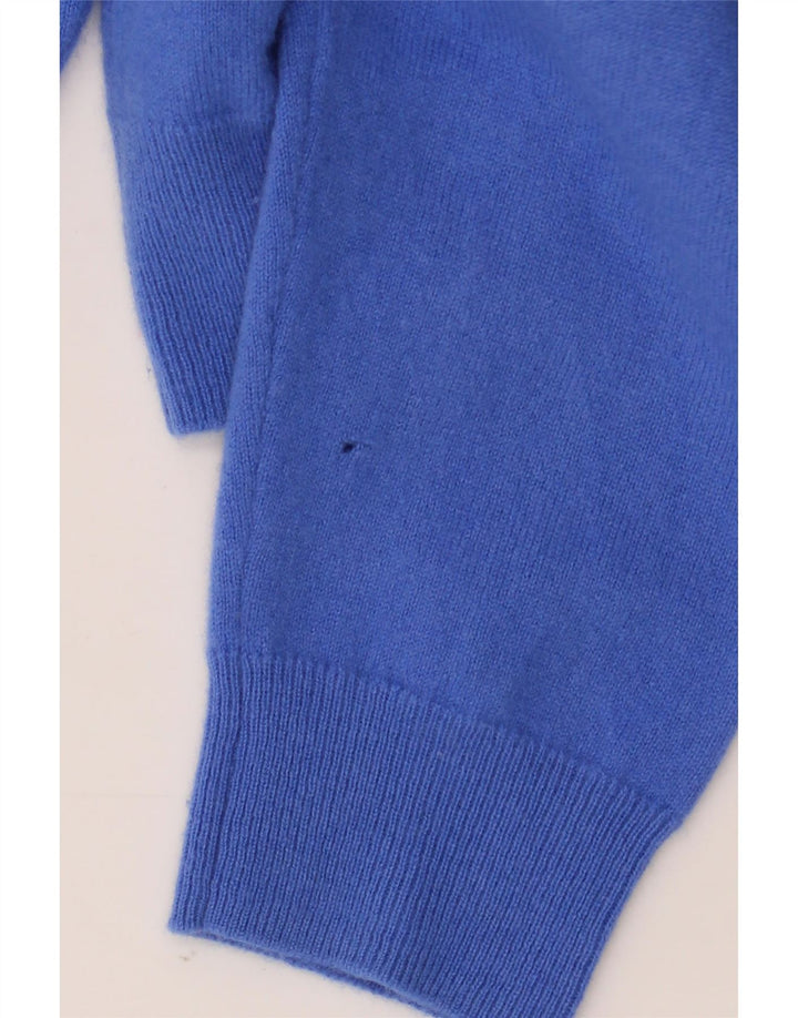 Massimo Dutti Herre Crew Neck Jumper Sweater XL Blå Uld