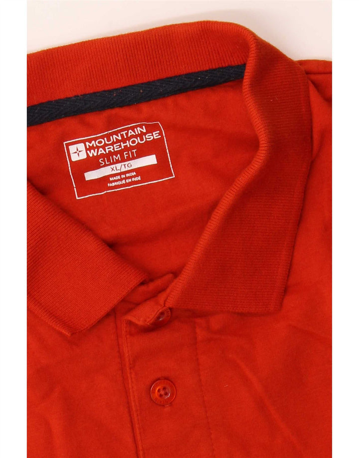 Mountain Warehouse Herre Slim Fit Polo Shirt XL Rød