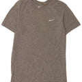 Nike T-shirt med atletisk snit til mænd, lille grå flækket