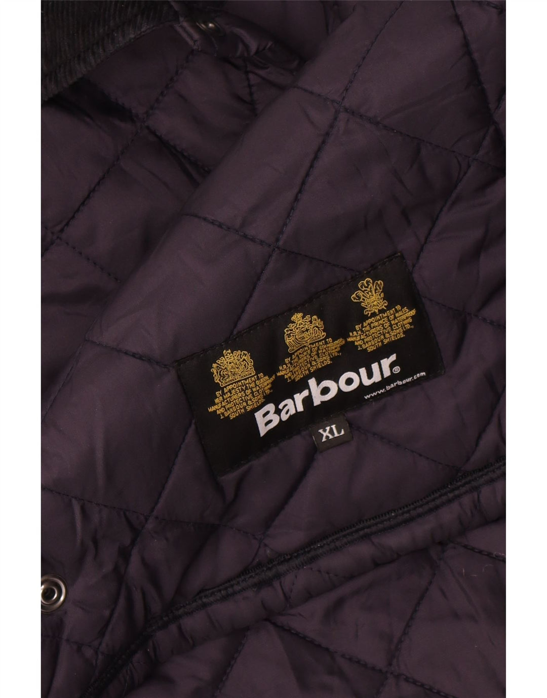 Barbour Boys Quiltet jakke 12-13 år XL Marineblå