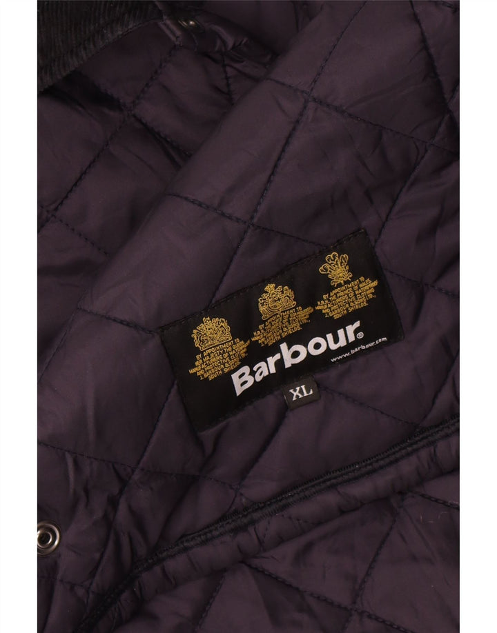 Barbour Boys Quiltet jakke 12-13 år XL Marineblå