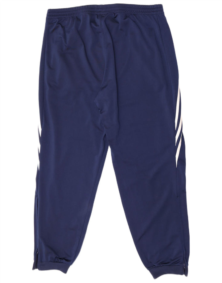 Adidas Herre træningsdragt Bukser Joggers XL Navy Blue Polyester