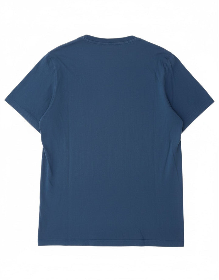 REEBOK Mens Graphic T-Shirt Top XL Navy Blue Cotton