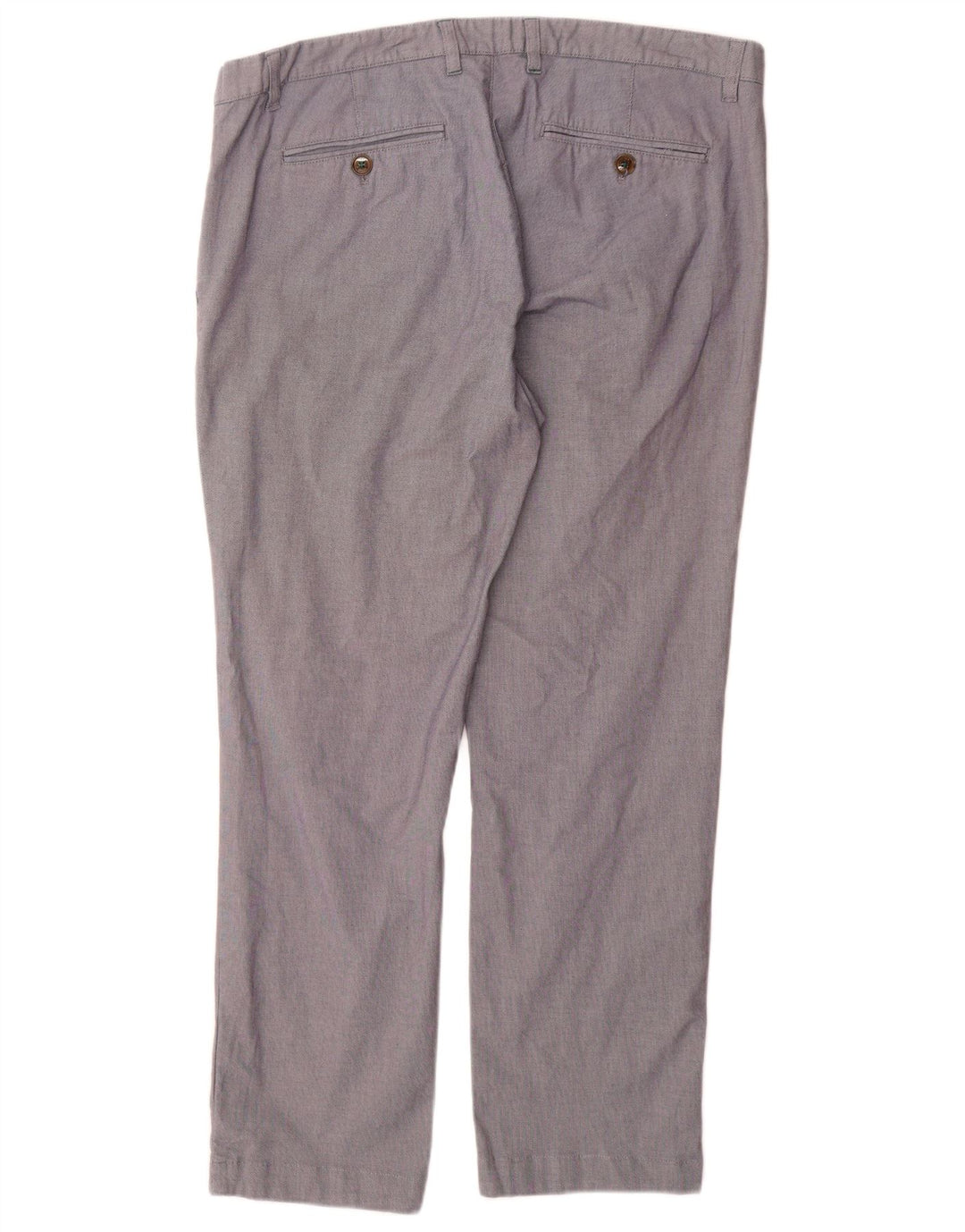 Ted Baker Straight Chino Bukser til mænd W38 L30 Blå Bomuld