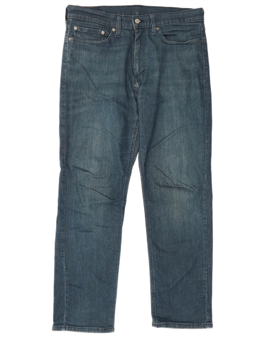 Levi's Herre 541 tilspidsede jeans W34 L32 blå bomuld