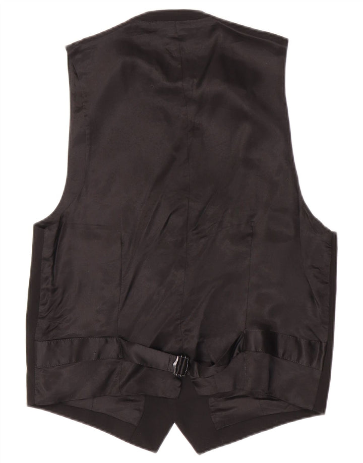 Massimo Dutti Herrevest EU 48 Medium Sort Uld