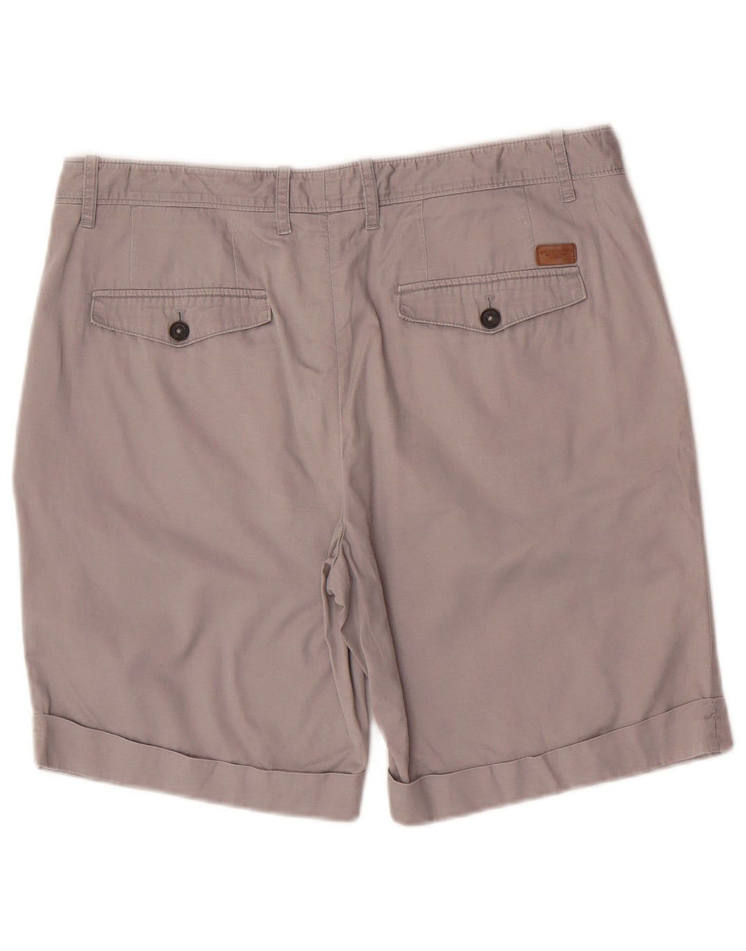 Zara Herre Pegged Chino Shorts EU 42 Large W32 Grå