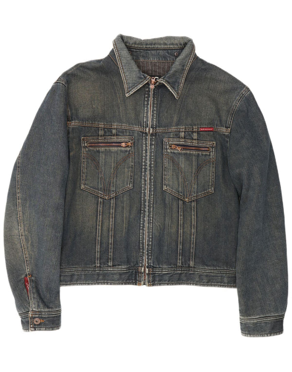 Dolce & Gabbana Herre denimjakke UK 42 XL Blå Bomuld