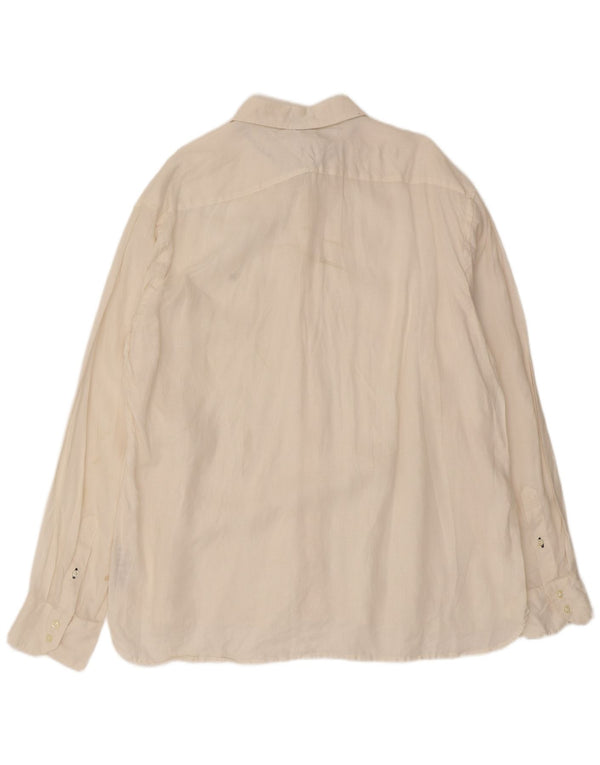 Tommy Hilfiger Herreskjorte 2XL Hvid hør
