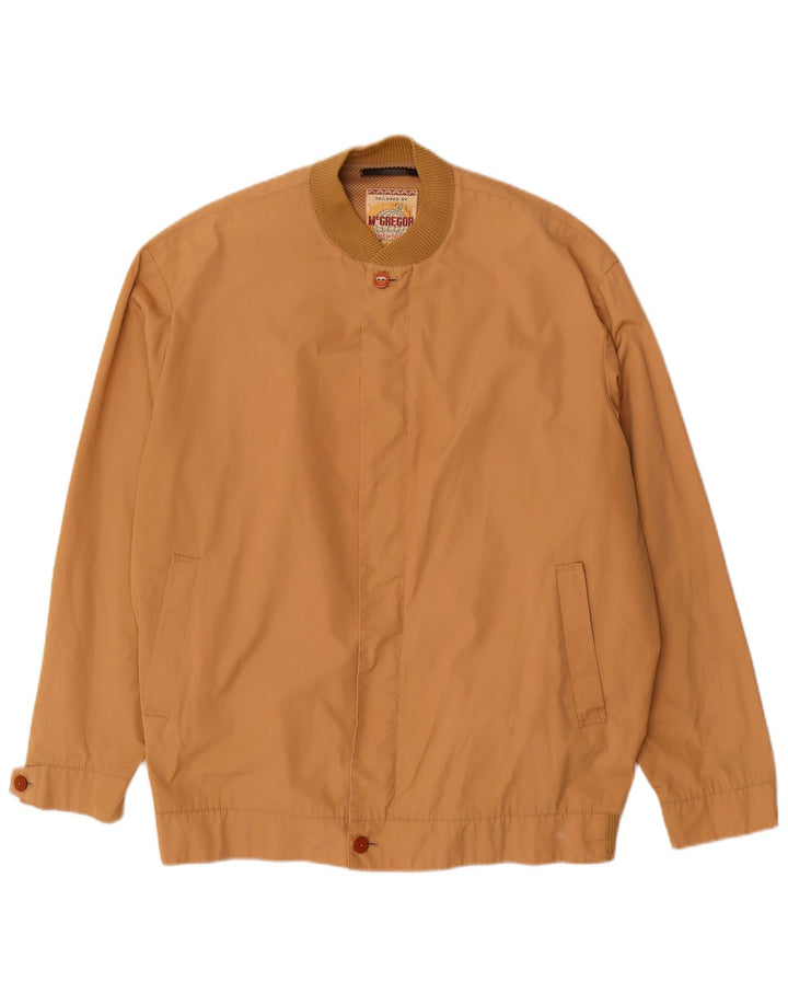 MC Gregor Herre Bomberjakke IT 56 3XL Beige Bomuld