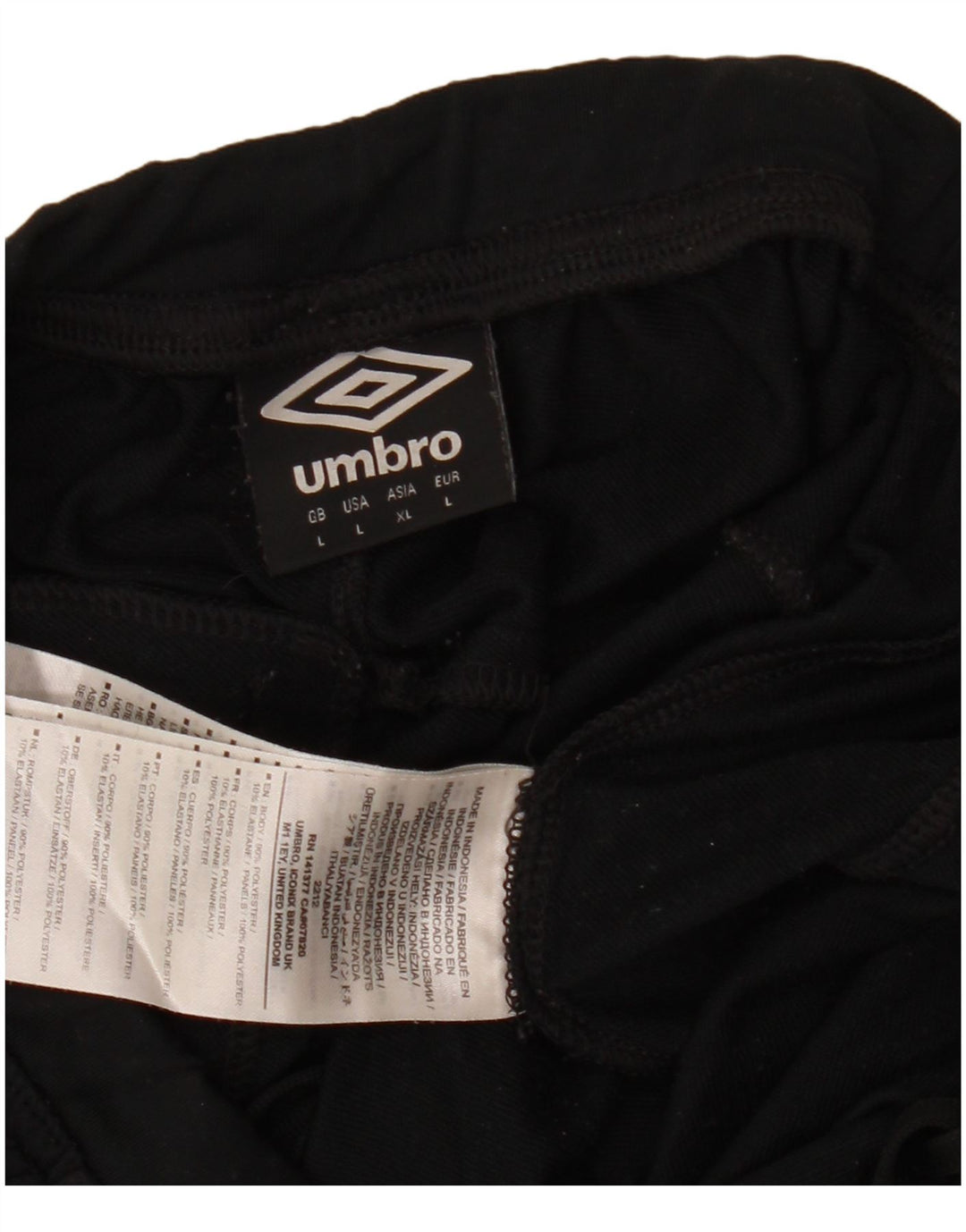 Umbro Herre træningsdragt Bukser Large Sort Polyester
