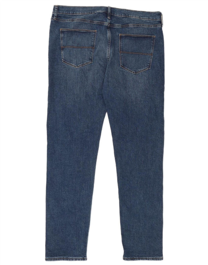 Marks & Spencer Herre Slim Jeans W36 L33 Blå Bomuld