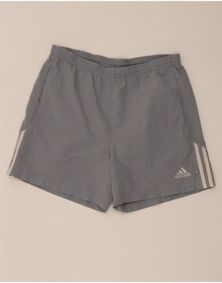 Adidas Sportsshorts til mænd, små grå polyester