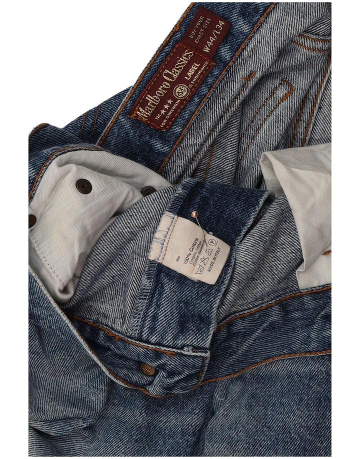 Marlboro Classics Herre Capri Jeans W44 L25 Blå Bomuld