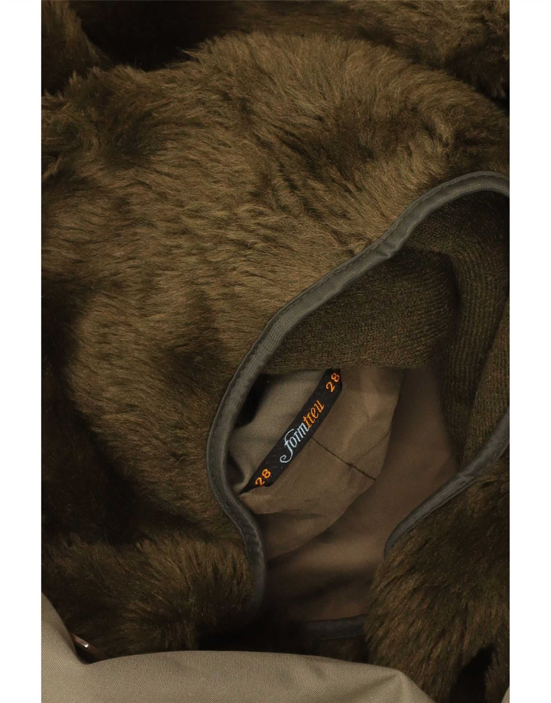 Formtreu Herre Hooded Parka Jacket UK 40 Large Khaki