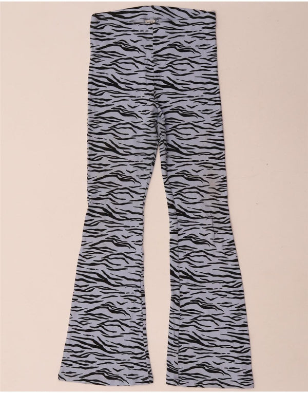 Marks & Spencer Girls Flare Leggings 12-13 år Blue Animal Print Bomuld
